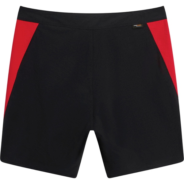 2026 Florence Marine X Männer Cordura Airtex Boardshort FMBS00058 - Black Racing Red